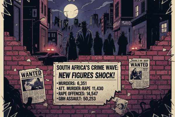 South Africa’s violent crime crisis: What the latest statistics reveal about institutional failure