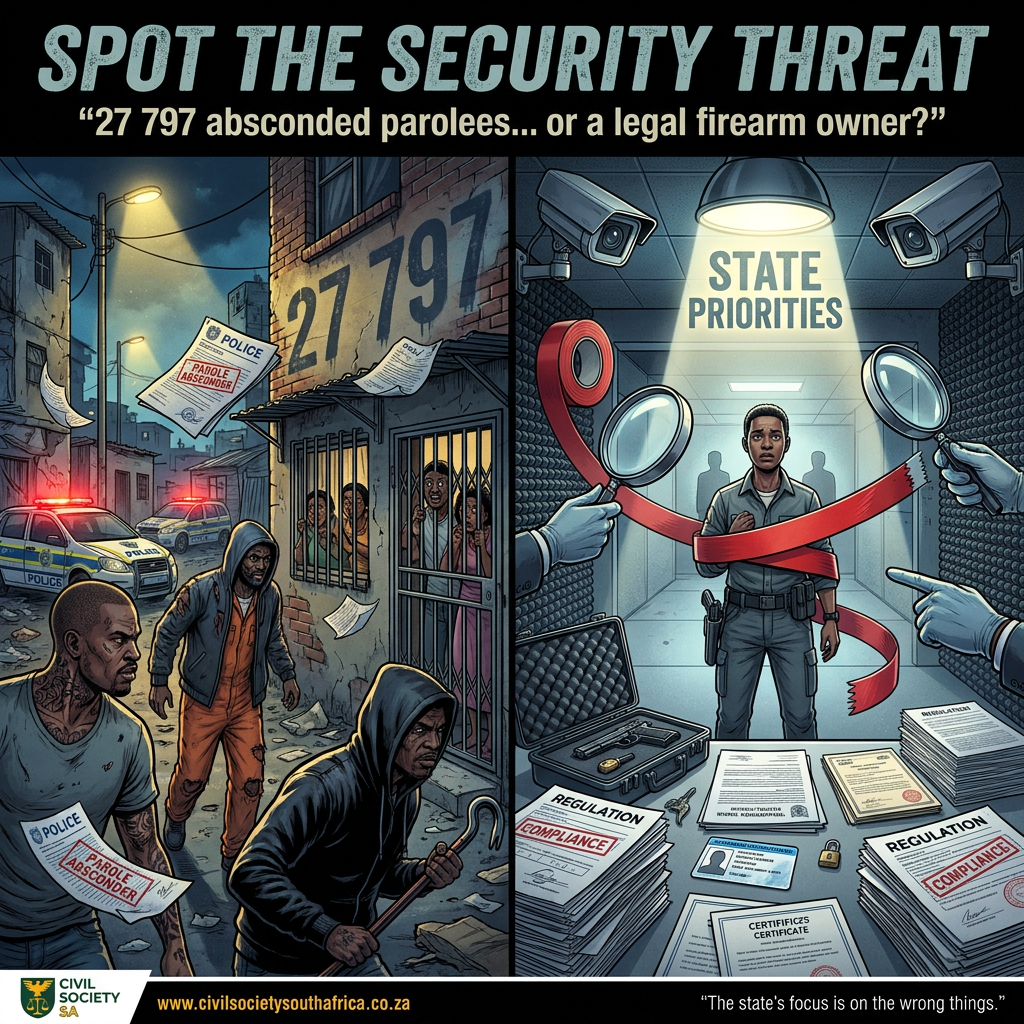 CSSA: South Africans are being failed while government focuses on disarming the law-abiding