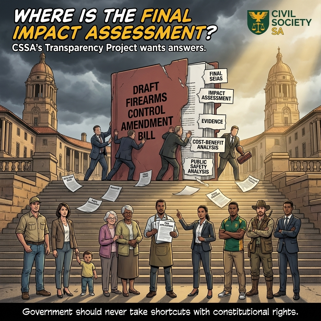CSSA seeks answers on socio-economic impact assessment behind proposed firearm law