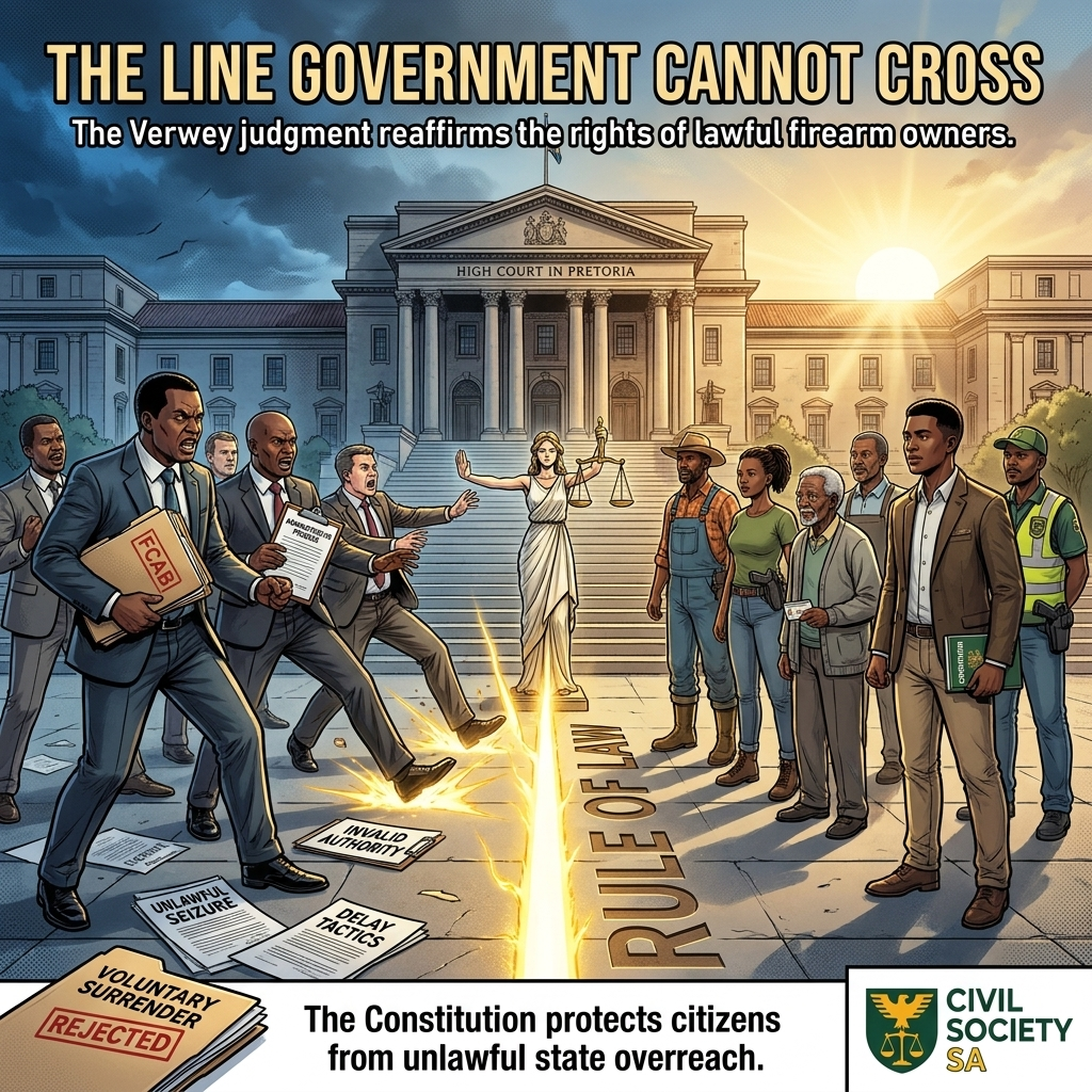 The Verwey case: A high court victory that reaffirms firearm rights despite the shadow of the Firearms Control Amendment Bill