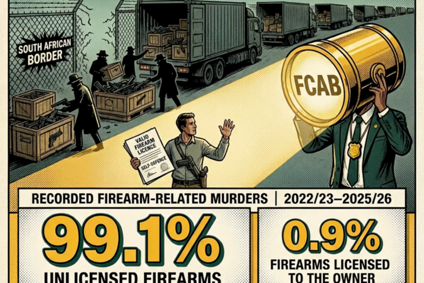 Illegal guns cross our borders. How will removing self-defence licences stop them?